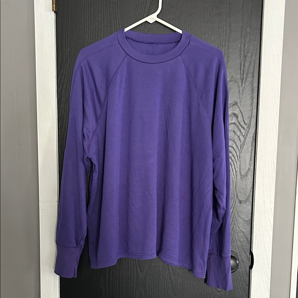 Tek Gear Women’s Vibrant Purple Crewneck Swaetshirt